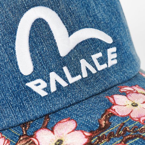 Palace PALACE EVISU DENIM AND MESH TRUCKER STONE WASH - Colorway