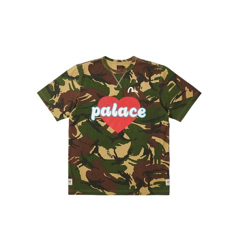 Palace PALACE EVISU HEART T-SHIRT CAMO