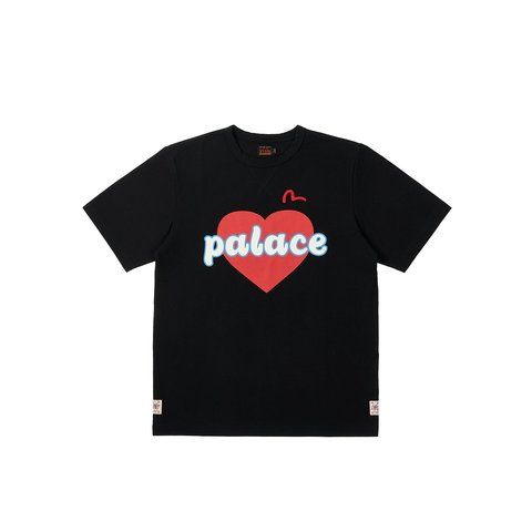 Palace PALACE EVISU HEART T-SHIRT BLACK