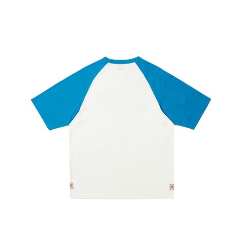 Palace PALACE EVISU SEAGULL RAGLAN T-SHIRT OFF WHITE - Colorway