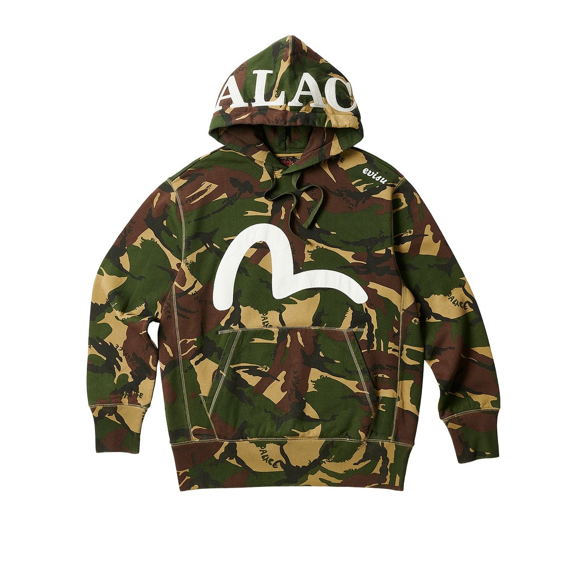 Palace PALACE EVISU SEAGULL HOOD CAMO (Palace Evisu 2023) - $298.00