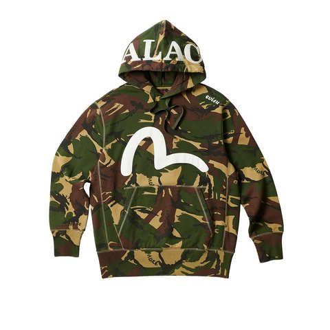 Palace PALACE EVISU SEAGULL HOOD CAMO
