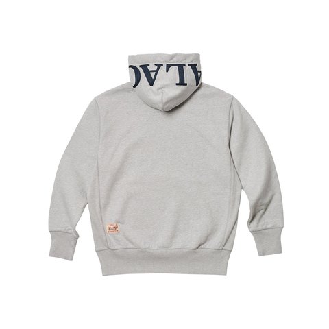 Palace PALACE EVISU SEAGULL HOOD GREY MARL - Colorway