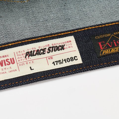 Palace PALACE EVISU DICE DENIM JACKET RAW - Colorway