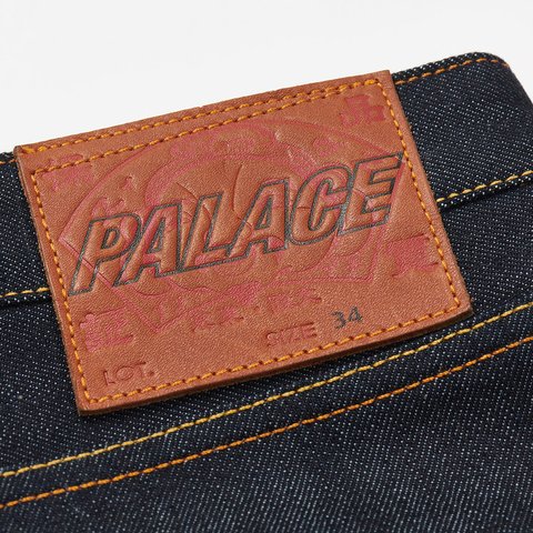 Palace PALACE EVISU LONG DENIM SHORT RAW - Colorway