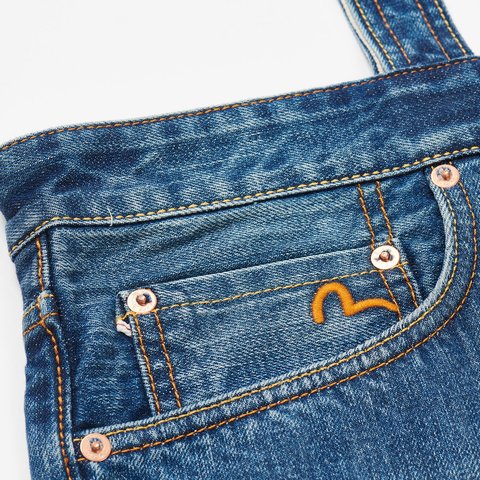 Palace PALACE EVISU DENIM TOTE LIGHT WASH - Colorway