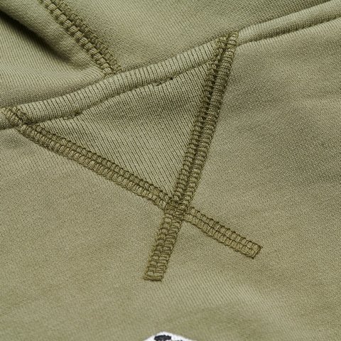 Palace PALACE EVISU ZIP HOOD OLIVE - Colorway