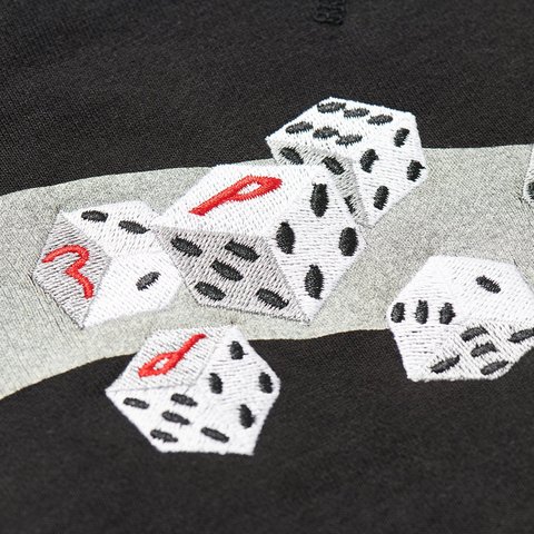 Palace PALACE EVISU ZIP HOOD BLACK - Colorway