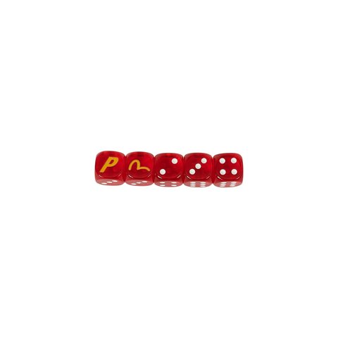 Palace PALACE EVISU DICE RED - Colorway