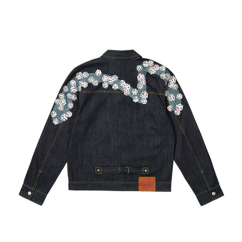Palace PALACE EVISU DICE DENIM JACKET RAW - Colorway