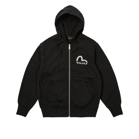 Palace PALACE EVISU ZIP HOOD BLACK - Colorway