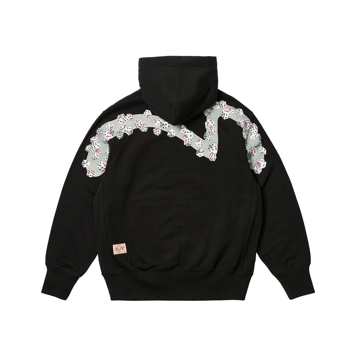 Palace PALACE EVISU ZIP HOOD BLACK (Palace Evisu 2024) - $298.00