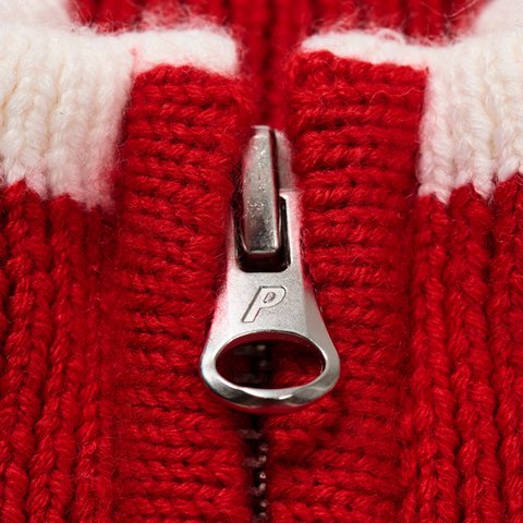Palace ARCH FUNNEL KNIT TRUEST RED - Colorway
