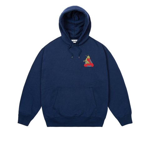 Palace DRAGON BONES TRI HOOD NAVY - Colorway