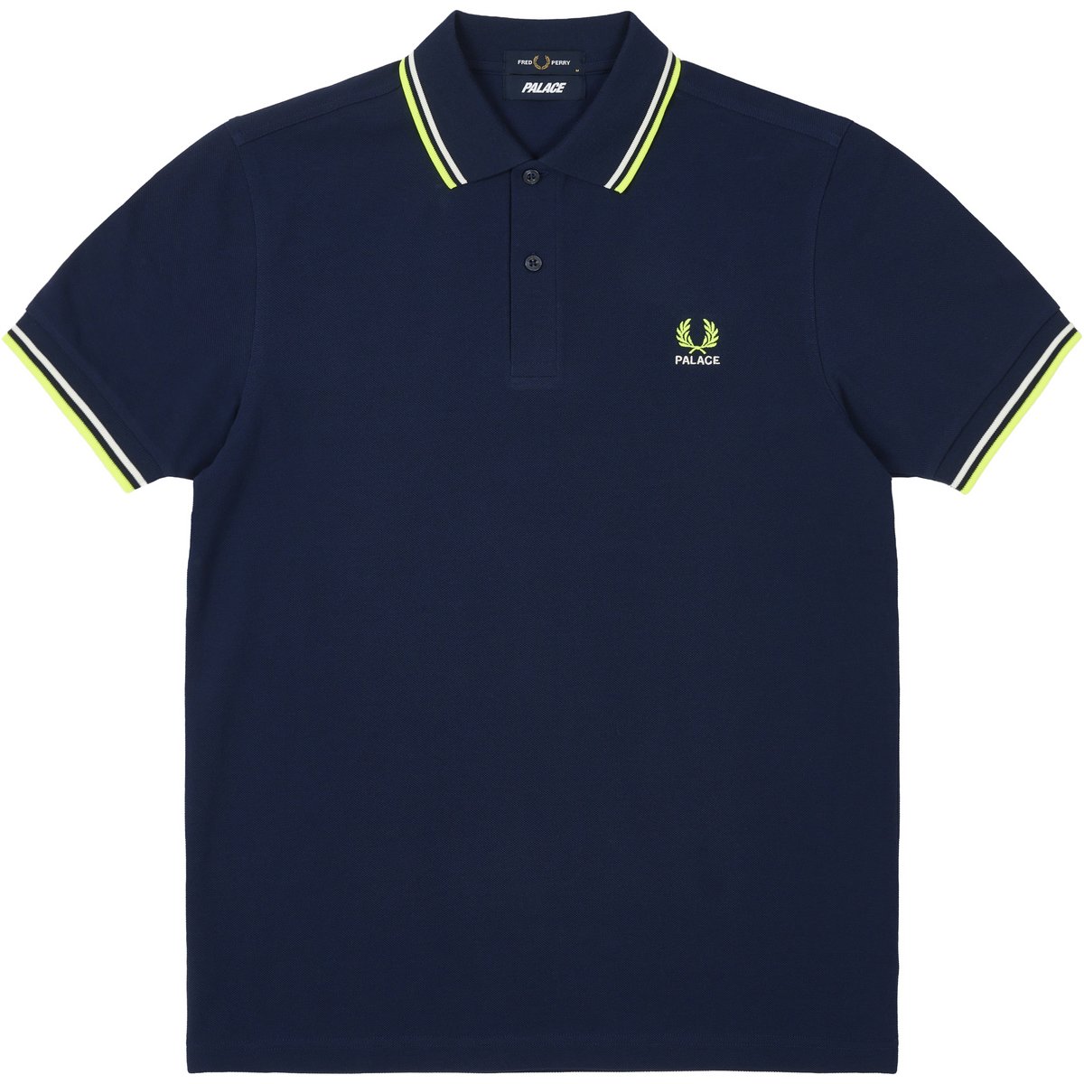 Palace PALACE FRED PERRY SHIRT PEACOAT (Palace Fred Perry 2025) - $148.00