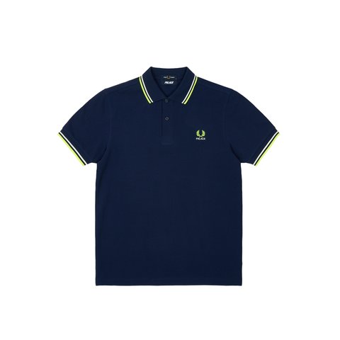 Palace PALACE FRED PERRY SHIRT PEACOAT - Colorway