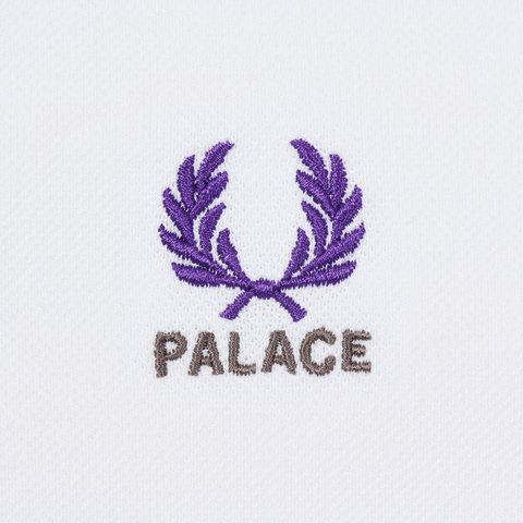 Palace PALACE FRED PERRY SHIRT WHITE - Colorway