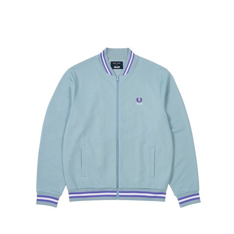 Palace PALACE FRED PERRY TRACK JACKET DUSTY BLUE - Colorway
