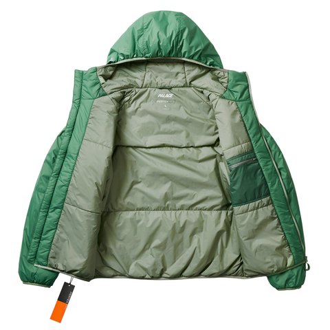 Palace PERTEX QUANTUM PATCH JACKET GREEN / BLACK - Colorway