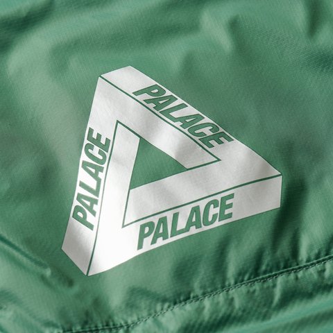 Palace PERTEX QUANTUM PATCH JACKET GREEN / BLACK - Colorway