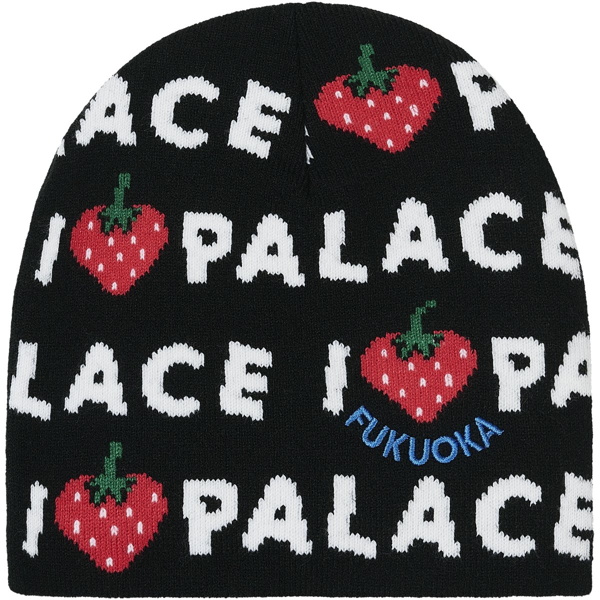 Palace PALACE FUKUOKA BEANIE BLACK (Palace Fukuoka 2025)