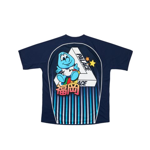 Palace PALACE FUKUOKA FOOTBALL JERSEY NAVY - Colorway