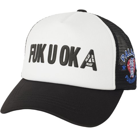 Palace PALACE FUKUOKA TRUCKER CAP BLACK