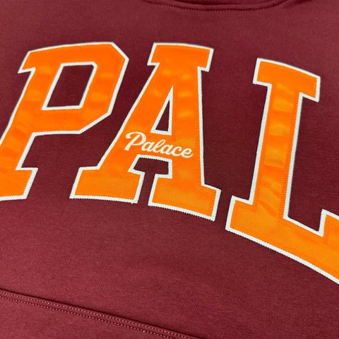 Palace PALACE GAP KIDS HOOD BURGUNDY - Colorway