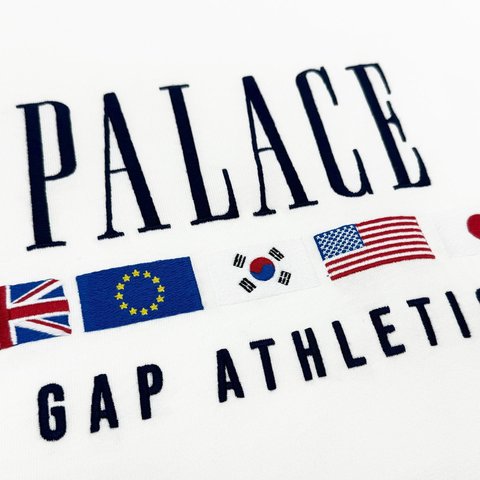 Palace PALACE GAP HEAVY JERSEY T-SHIRT WHITE - Colorway