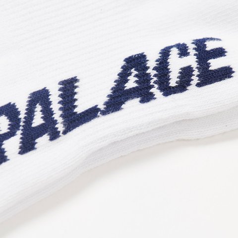 Palace PALACE GAP CREW SOCK WHITE - Colorway