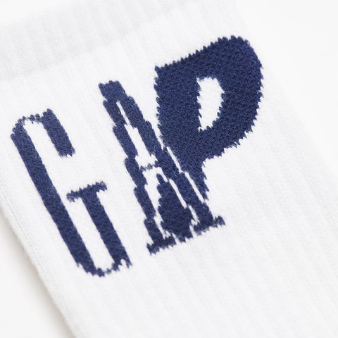 Palace PALACE GAP KIDS SOCKS WHITE - Colorway