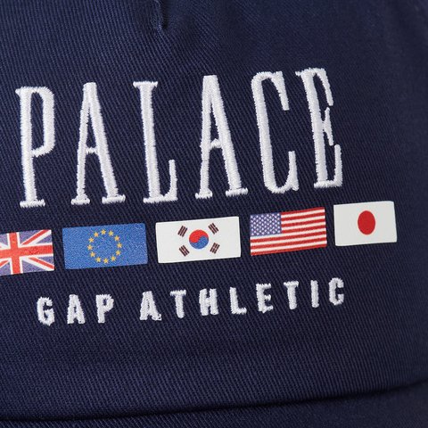 Palace PALACE GAP FLAG 6-PANEL NAVY - Colorway