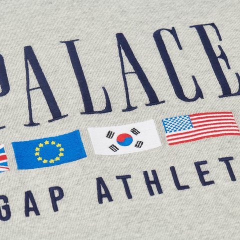 Palace PALACE GAP HEAVY JERSEY T-SHIRT GREY - Colorway