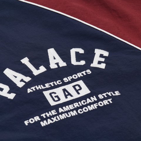 Palace PALACE GAP NYLON TRACK TOP NAVY / RED - Colorway