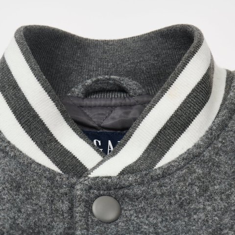 Palace PALACE GAP VARSITY JACKET GREY - Colorway