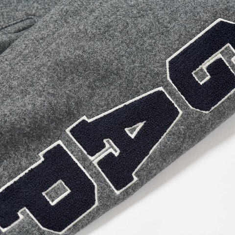Palace PALACE GAP VARSITY JACKET GREY - Colorway