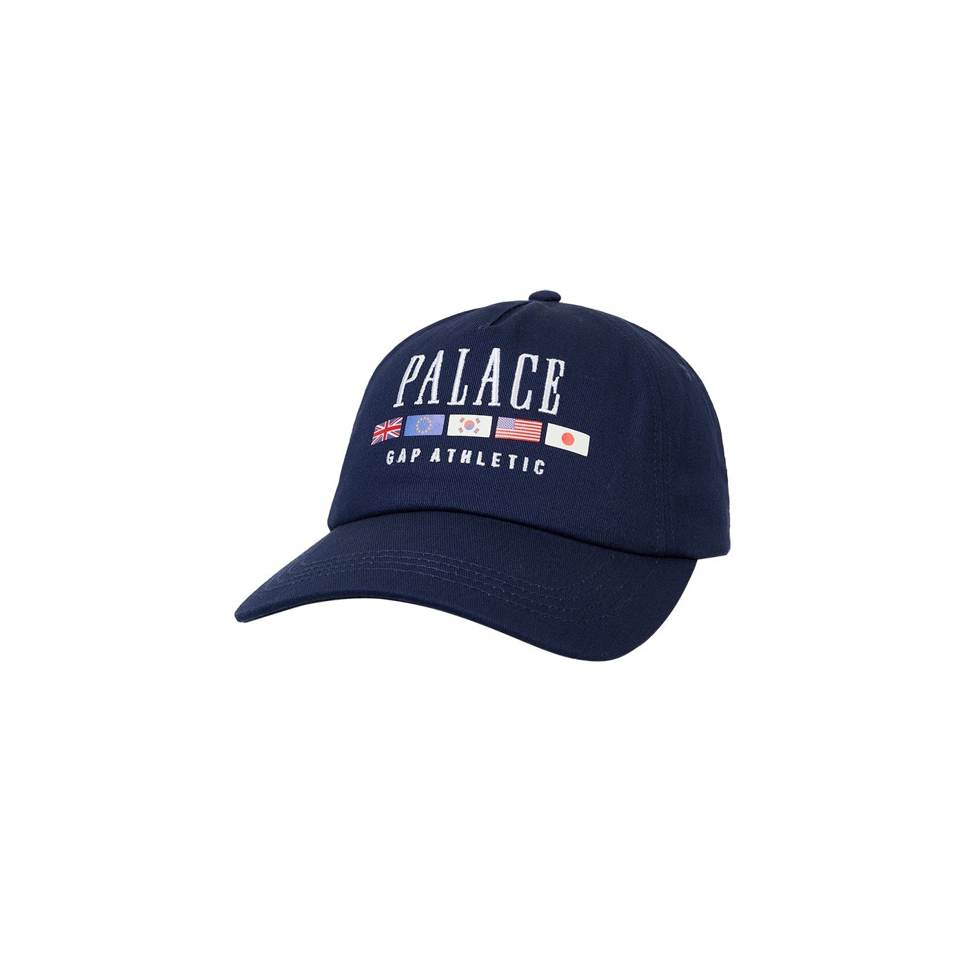 PALACE GAP FLAG 6-PANEL NAVY