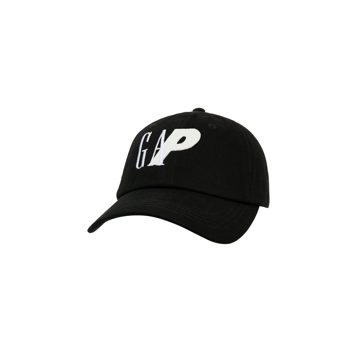 Palace PALACE GAP 6-PANEL BLACK (Palace Gap 2024) - $35.00