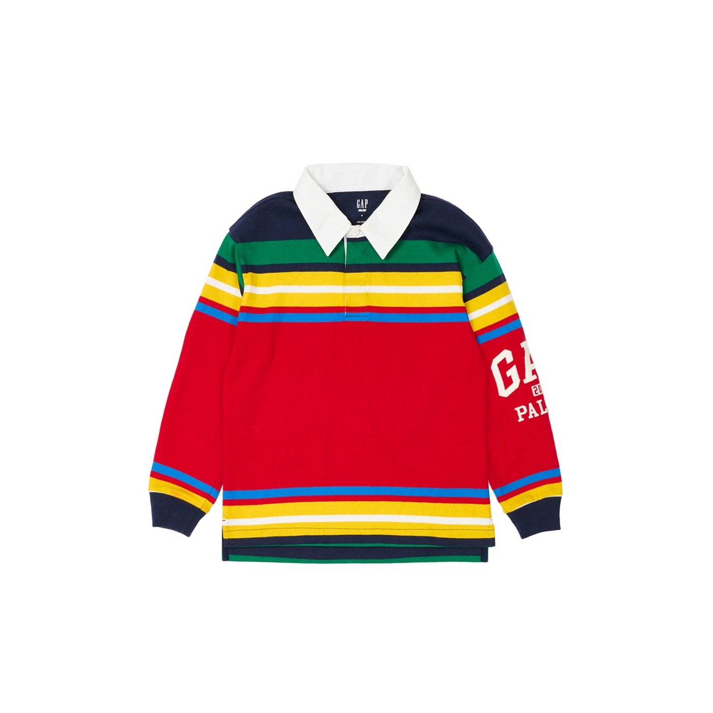PALACE GAP KIDS RUGBY SHIRT MULTI