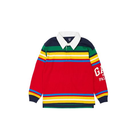 Palace PALACE GAP KIDS RUGBY SHIRT MULTI - $70.00