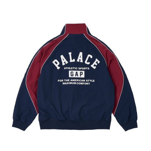 Palace PALACE GAP NYLON TRACK TOP NAVY / RED - Colorway