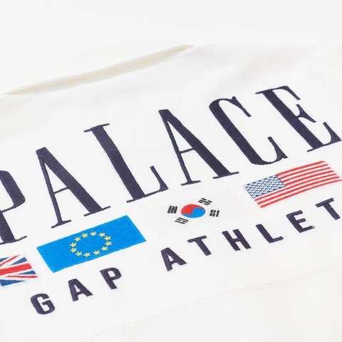 Palace PALACE GAP KIDS OXFORD DROP SHOULDER WHITE - Colorway