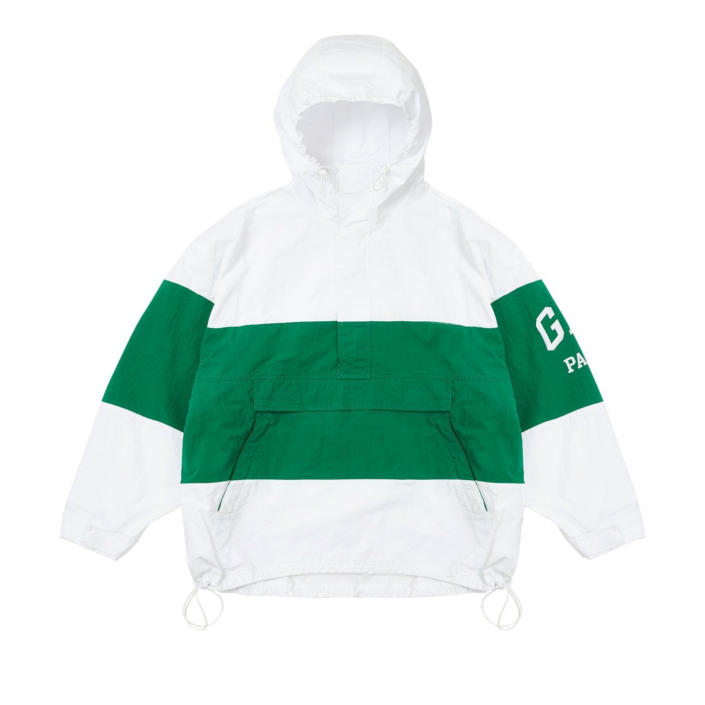 PALACE GAP WINDBREAKER WHITE / GREEN