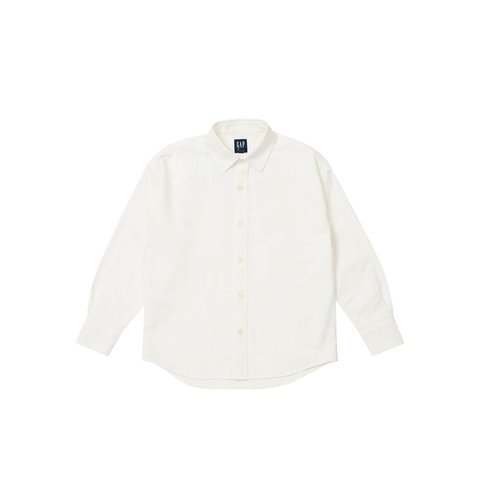 Palace PALACE GAP KIDS OXFORD DROP SHOULDER WHITE - Colorway