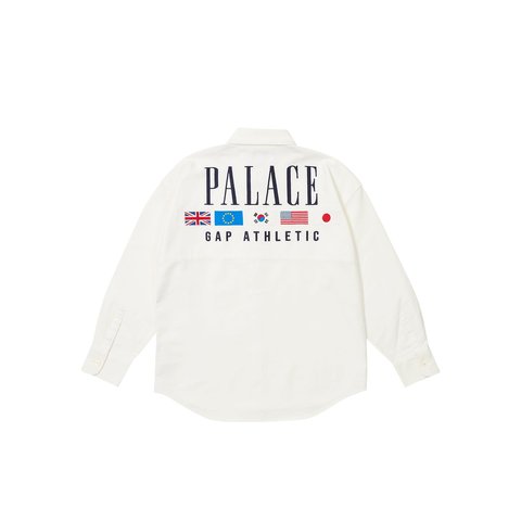 Palace PALACE GAP KIDS OXFORD DROP SHOULDER WHITE