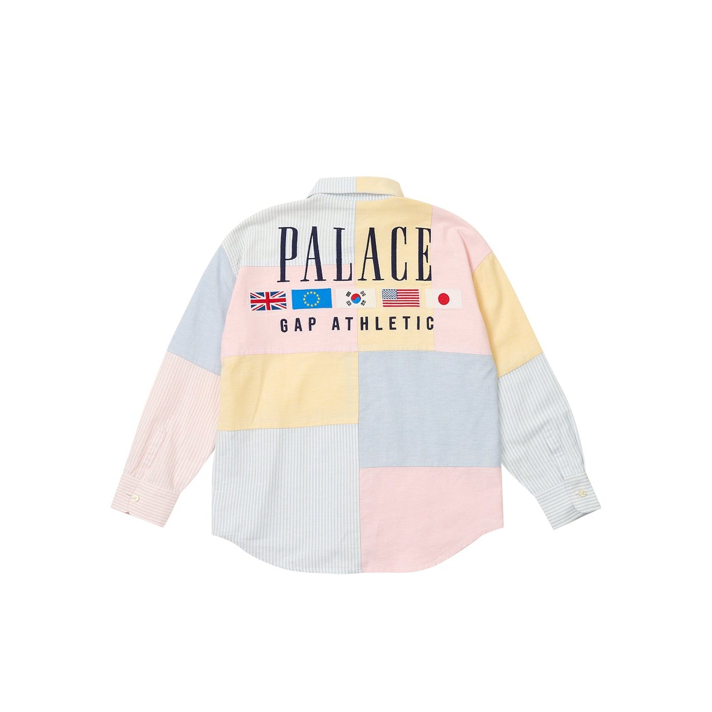 PALACE GAP KIDS OXFORD DROP SHOULDER MULTI
