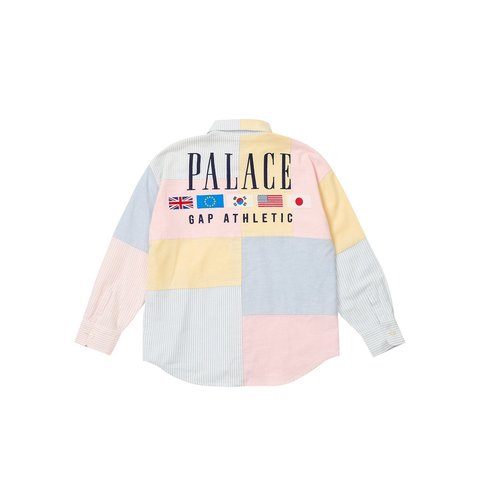 Palace PALACE GAP KIDS OXFORD DROP SHOULDER MULTI - $70.00