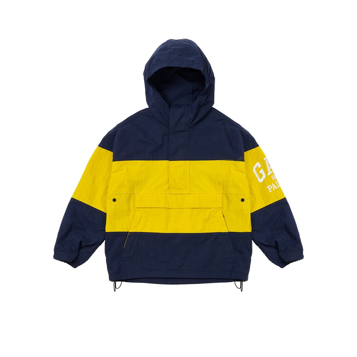 Palace PALACE GAP KIDS WINDBREAKER BLUE / YELLOW (Palace Gap 2024) - $90.00
