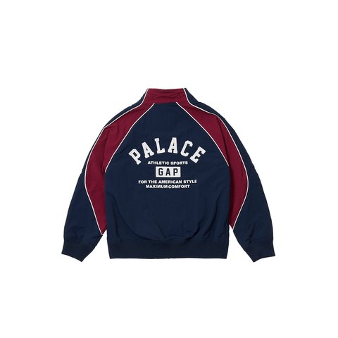 Palace PALACE GAP KIDS NYLON TRACK TOP NAVY / RED - Colorway