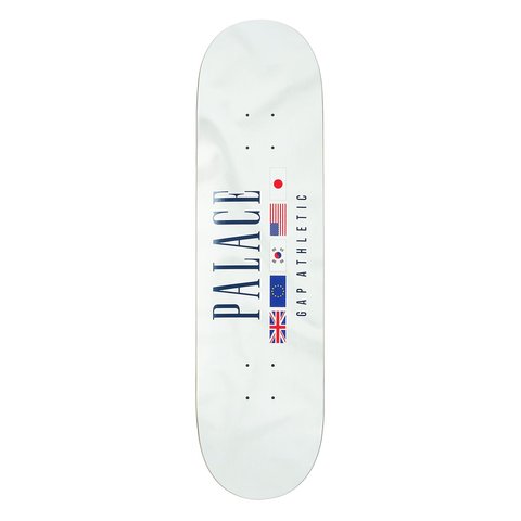 Palace PALACE GAP BOARD WHITE 8.25 - $72.00